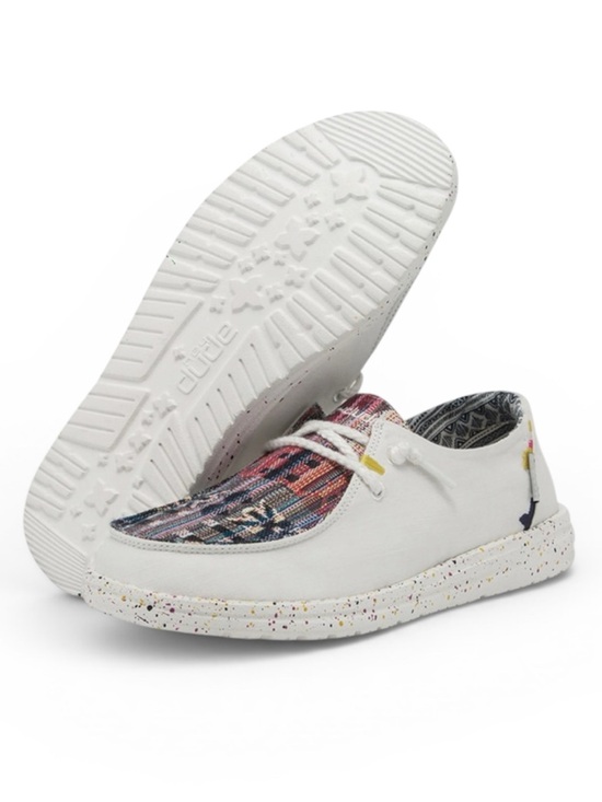 Hey Dude Shoes - Hey Dude Wendy Boho Distressed Aztec Loafers